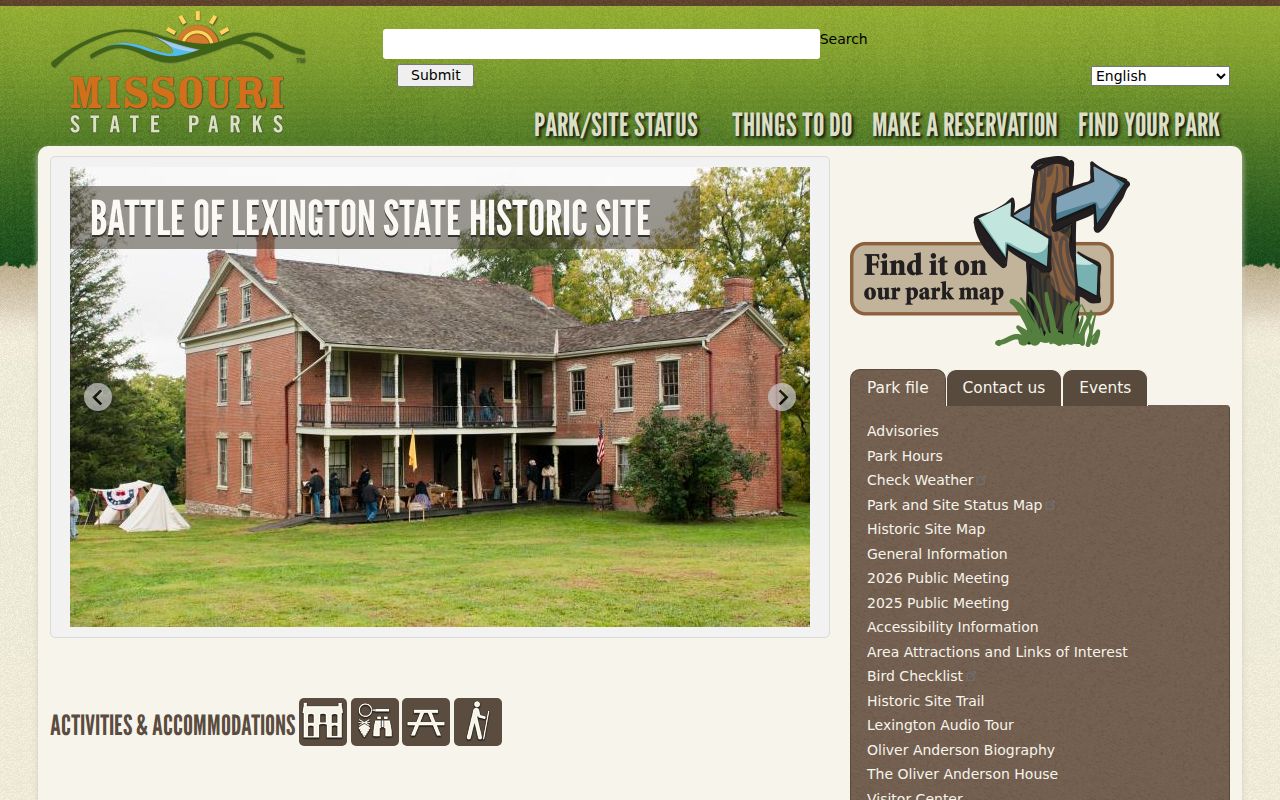 Lafayette County criminal court history at Battle of Lexington