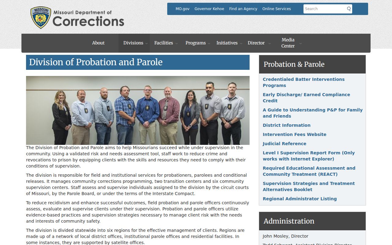 Lafayette County criminal history probation and parole records channel